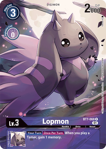 Lopmon [BT7-068] (Alternate Art) [Next Adventure] | Arkham Games and Comics