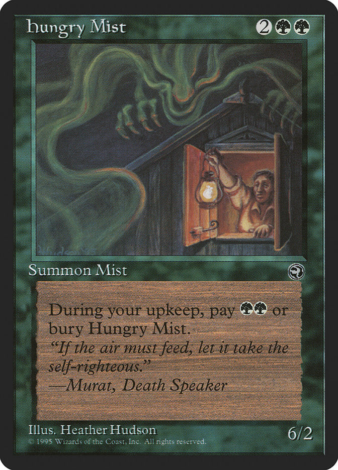 Hungry Mist (Murat Flavor Text) [Homelands] | Arkham Games and Comics