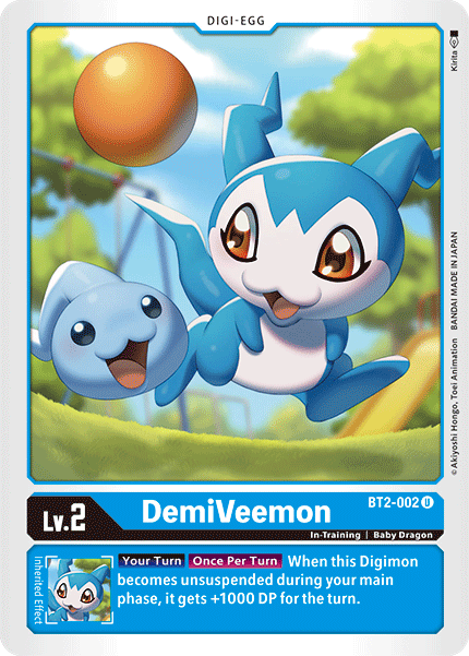 DemiVeemon [BT2-002] [Release Special Booster Ver.1.5] | Arkham Games and Comics