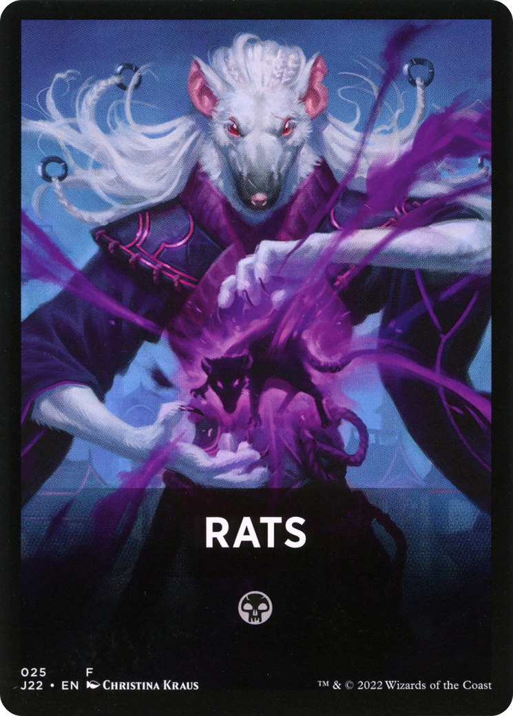 Rats Theme Card [Jumpstart 2022 Front Cards] | Arkham Games and Comics