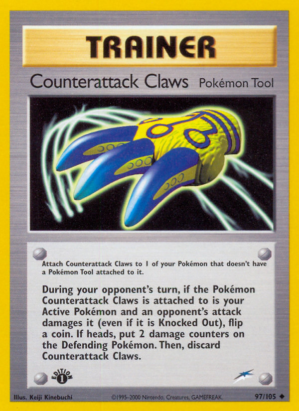 Counterattack Claws (97/105) [Neo Destiny 1st Edition] | Arkham Games and Comics