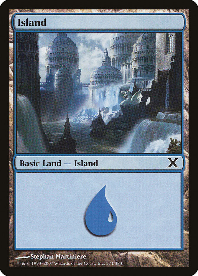 Island (371) [Tenth Edition] | Arkham Games and Comics