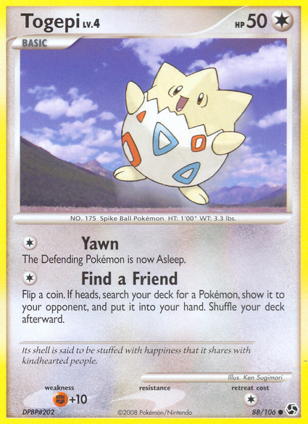 Togepi (88/106) [Diamond & Pearl: Great Encounters] | Arkham Games and Comics