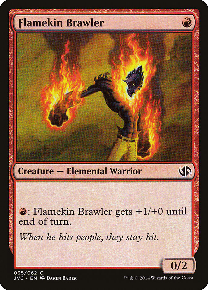 Flamekin Brawler [Duel Decks Anthology] | Arkham Games and Comics