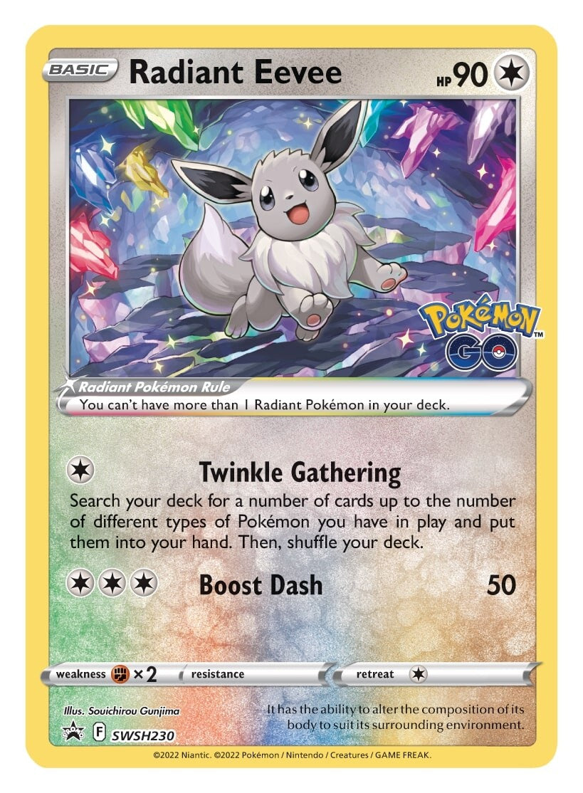 Radiant Eevee (SWSH230) [Sword & Shield: Black Star Promos] | Arkham Games and Comics