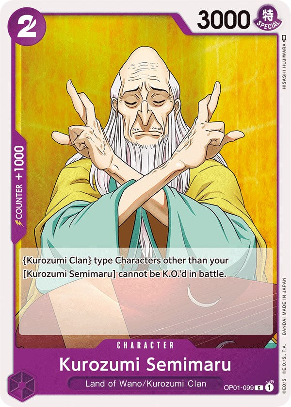 Kurozumi Semimaru [Romance Dawn] | Arkham Games and Comics