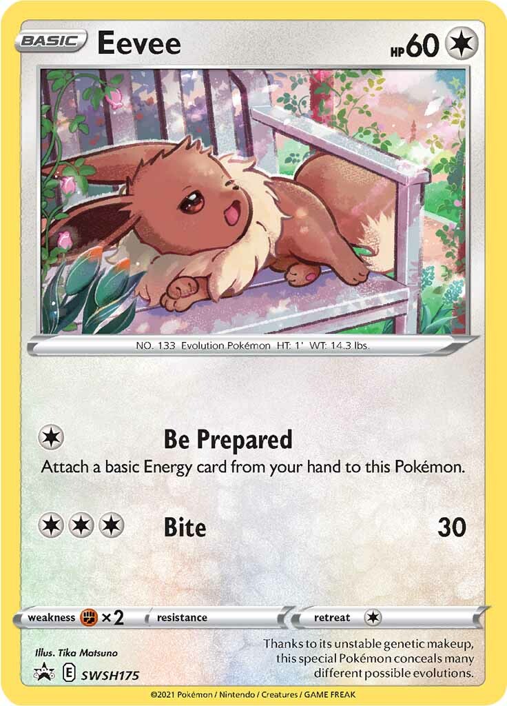 Eevee (SWSH175) [Sword & Shield: Black Star Promos] | Arkham Games and Comics