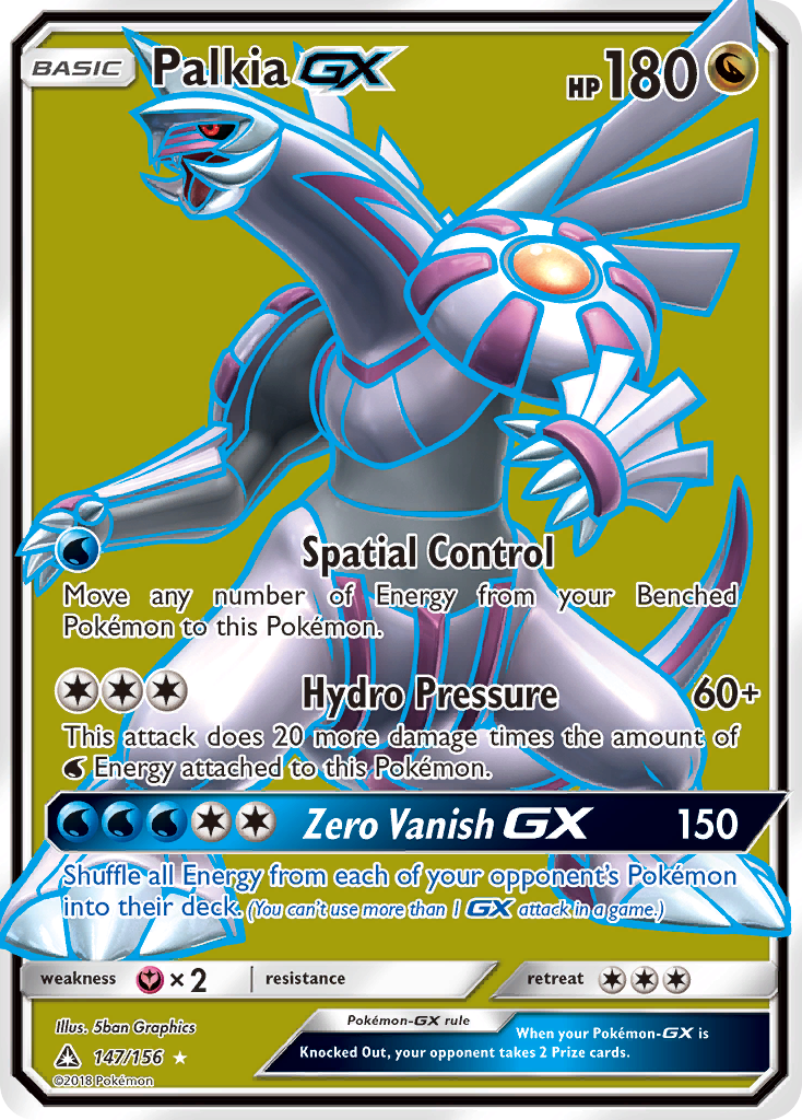 Palkia GX (147/156) [Sun & Moon: Ultra Prism] | Arkham Games and Comics