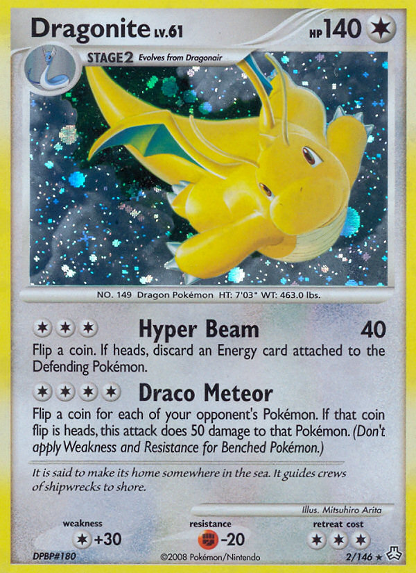 Dragonite (2/146) [Diamond & Pearl: Legends Awakened] | Arkham Games and Comics