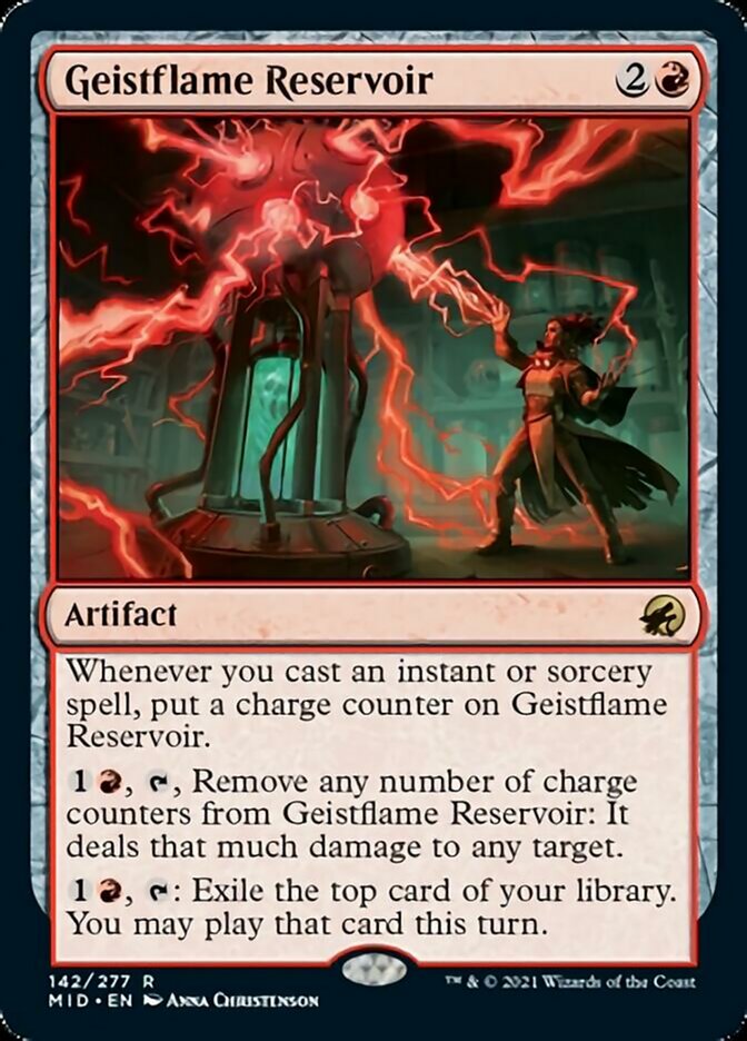 Geistflame Reservoir [Innistrad: Midnight Hunt] | Arkham Games and Comics