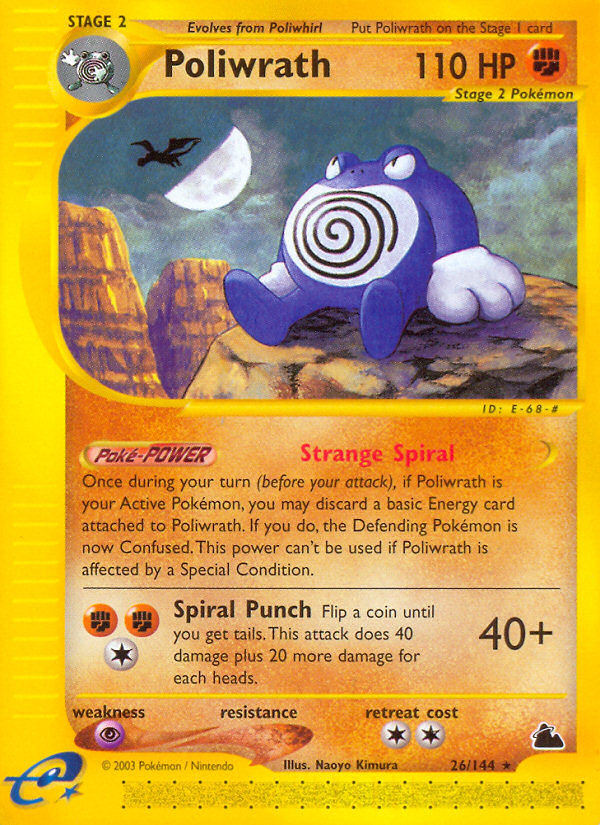 Poliwrath (26/144) [Skyridge] | Arkham Games and Comics