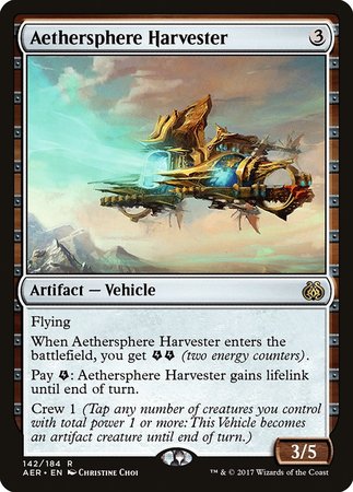 Aethersphere Harvester [Aether Revolt] | Arkham Games and Comics