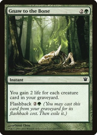 Gnaw to the Bone [Innistrad] | Arkham Games and Comics