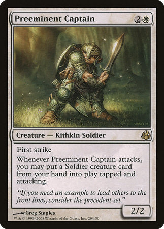 Preeminent Captain [Morningtide] | Arkham Games and Comics