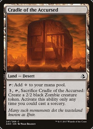 Cradle of the Accursed [Amonkhet] | Arkham Games and Comics