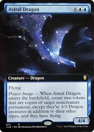 Astral Dragon (Extended Art) [Commander Legends: Battle for Baldur's Gate] | Arkham Games and Comics