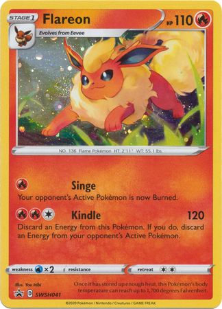 Flareon (SWSH041) [Sword & Shield: Black Star Promos] | Arkham Games and Comics