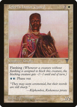 Teferi's Honor Guard [Visions] | Arkham Games and Comics