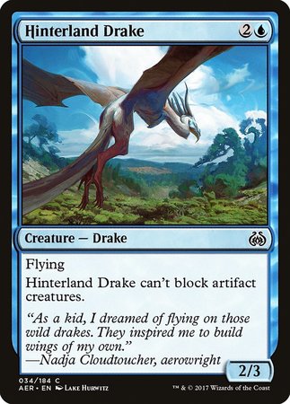 Hinterland Drake [Aether Revolt] | Arkham Games and Comics