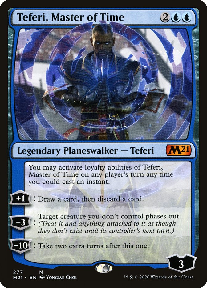 Teferi, Master of Time (277) [Core Set 2021] | Arkham Games and Comics