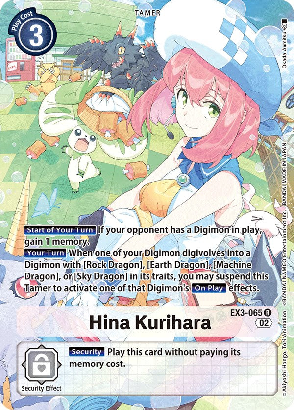 Hina Kurihara [EX3-065] (Alternate Art) [Draconic Roar] | Arkham Games and Comics