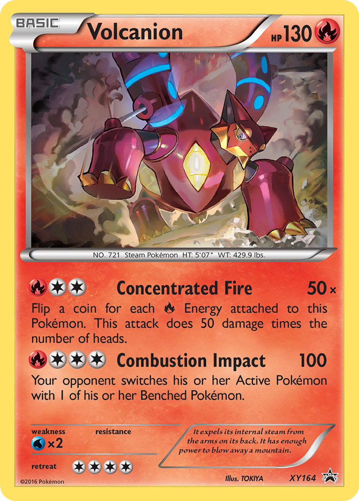 Volcanion (XY164) [XY: Black Star Promos] | Arkham Games and Comics