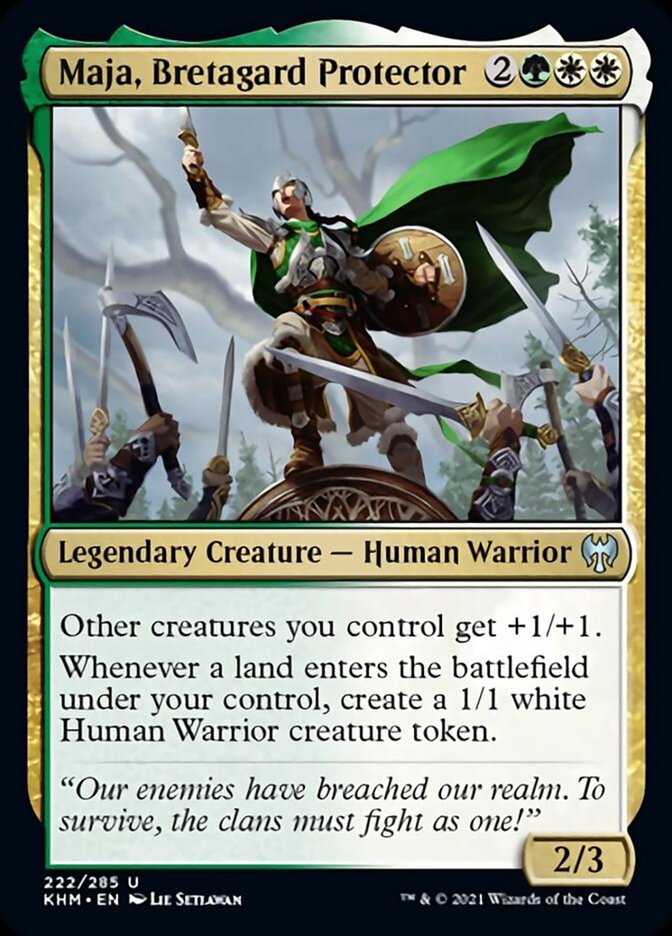 Maja, Bretagard Protector [Kaldheim] | Arkham Games and Comics