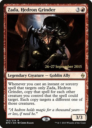 Zada, Hedron Grinder [Battle for Zendikar Promos] | Arkham Games and Comics