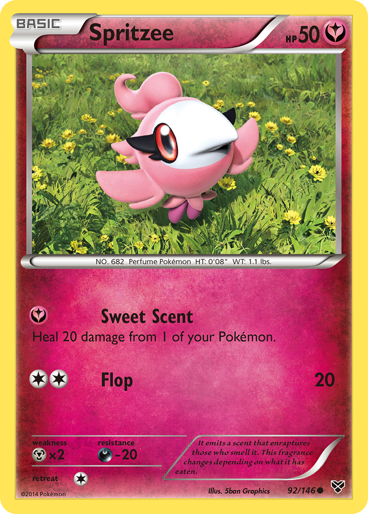 Spritzee (92/146) [XY: Base Set] | Arkham Games and Comics