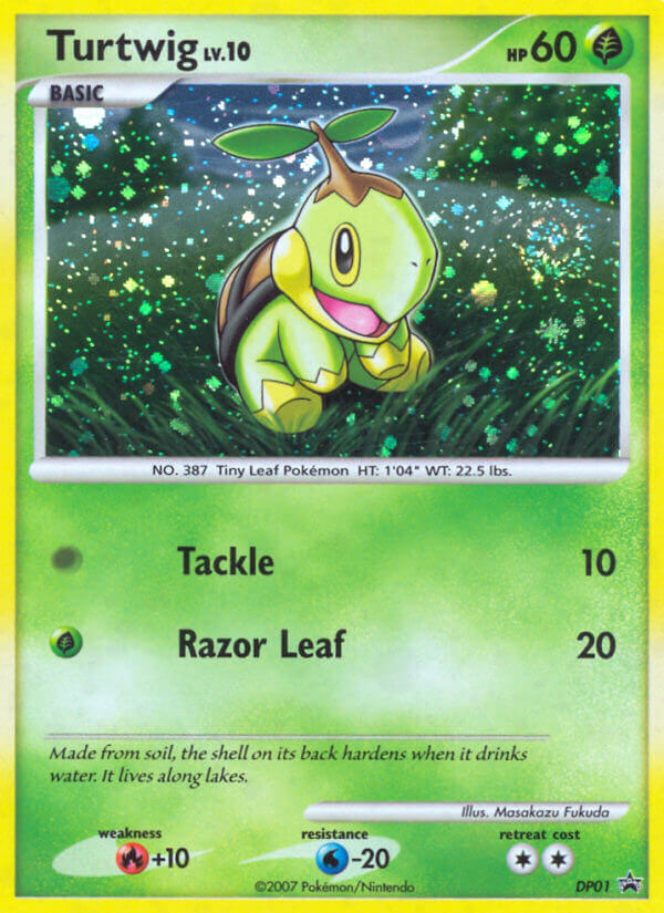 Turtwig (DP01) [Diamond & Pearl: Black Star Promos] | Arkham Games and Comics