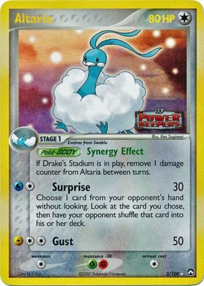 Altaria (2/108) (Stamped) [EX: Power Keepers] | Arkham Games and Comics