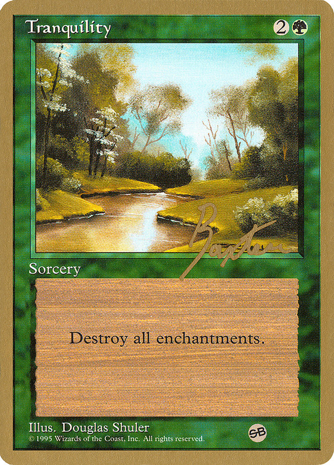 Tranquility (George Baxter) (SB) [Pro Tour Collector Set] | Arkham Games and Comics