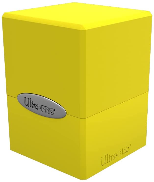 Ultra Pro Satin Cube - Yellow | Arkham Games and Comics