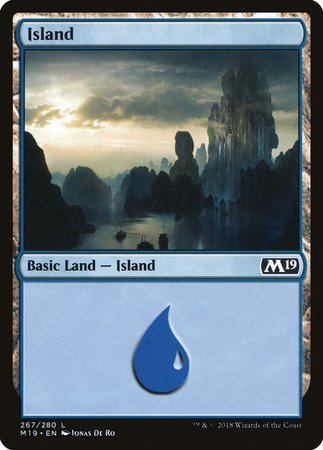 Island (267) [Core Set 2019] | Arkham Games and Comics