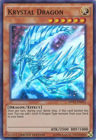 Krystal Dragon [MVP1-ENSV2] Ultra Rare | Arkham Games and Comics