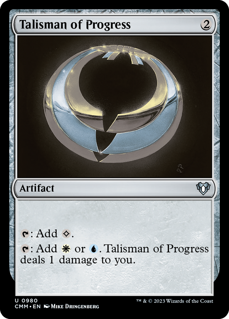 Talisman of Progress [Commander Masters] | Arkham Games and Comics