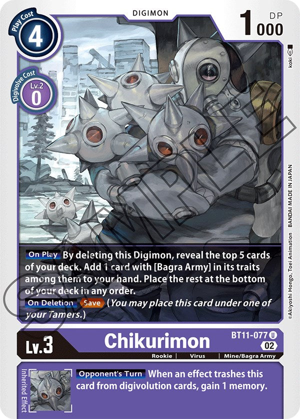 Chikurimon [BT11-077] [Dimensional Phase] | Arkham Games and Comics