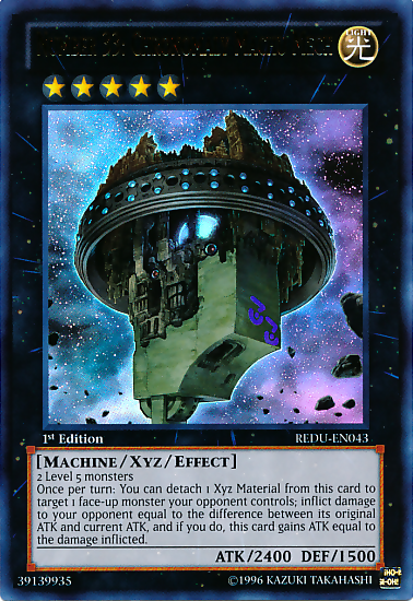 Number 33: Chronomaly Machu Mech [REDU-EN043] Ultra Rare | Arkham Games and Comics