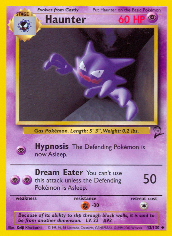 Haunter (43/130) [Base Set 2] | Arkham Games and Comics