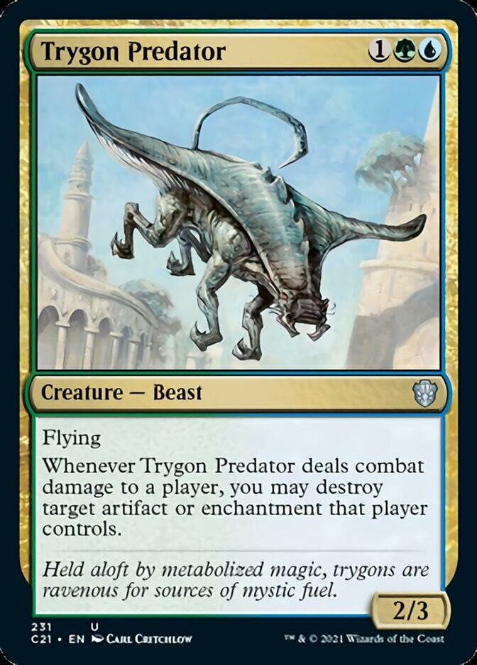 Trygon Predator [Commander 2021] | Arkham Games and Comics