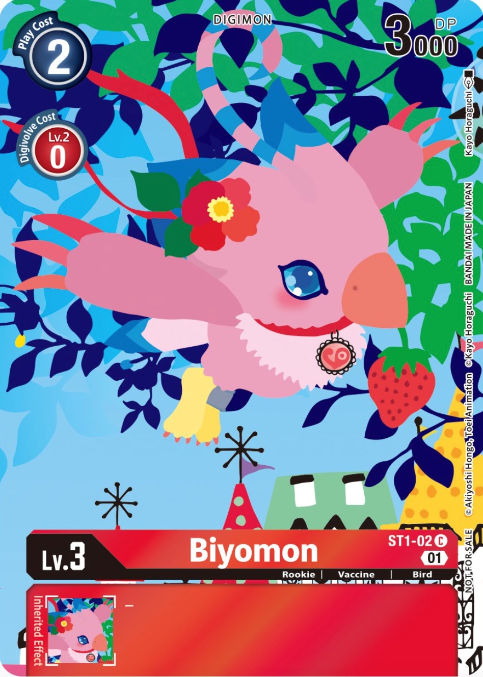 Biyomon [ST1-02] (Tamer's Card Set 2 Floral Fun) [Starter Deck: Gaia Red Promos] | Arkham Games and Comics