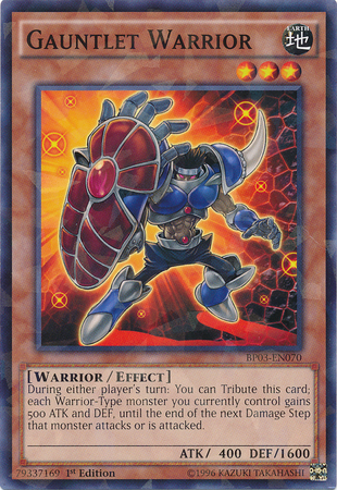 Gauntlet Warrior [BP03-EN070] Shatterfoil Rare | Arkham Games and Comics