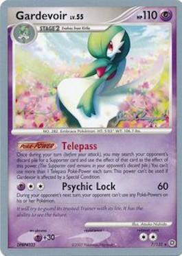 Gardevoir LV.55 (7/132) (Psychic Lock - Jason Klaczynski) [World Championships 2008] | Arkham Games and Comics