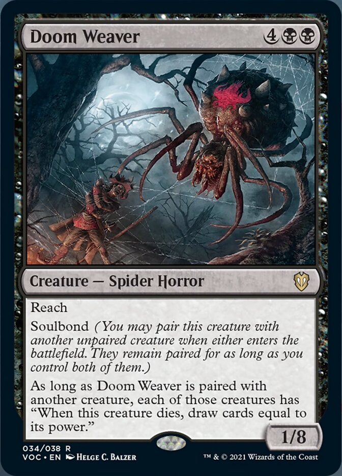 Doom Weaver [Innistrad: Crimson Vow Commander] | Arkham Games and Comics