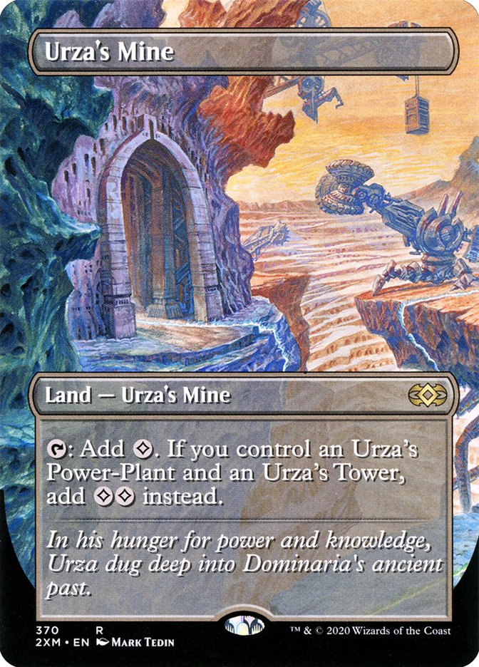 Urza's Mine (Borderless) [Double Masters] | Arkham Games and Comics