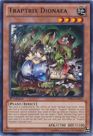 Traptrix Dionaea [PRIO-EN025] Rare | Arkham Games and Comics