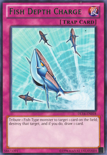 Fish Depth Charge (Green) [DL14-EN018] Rare | Arkham Games and Comics