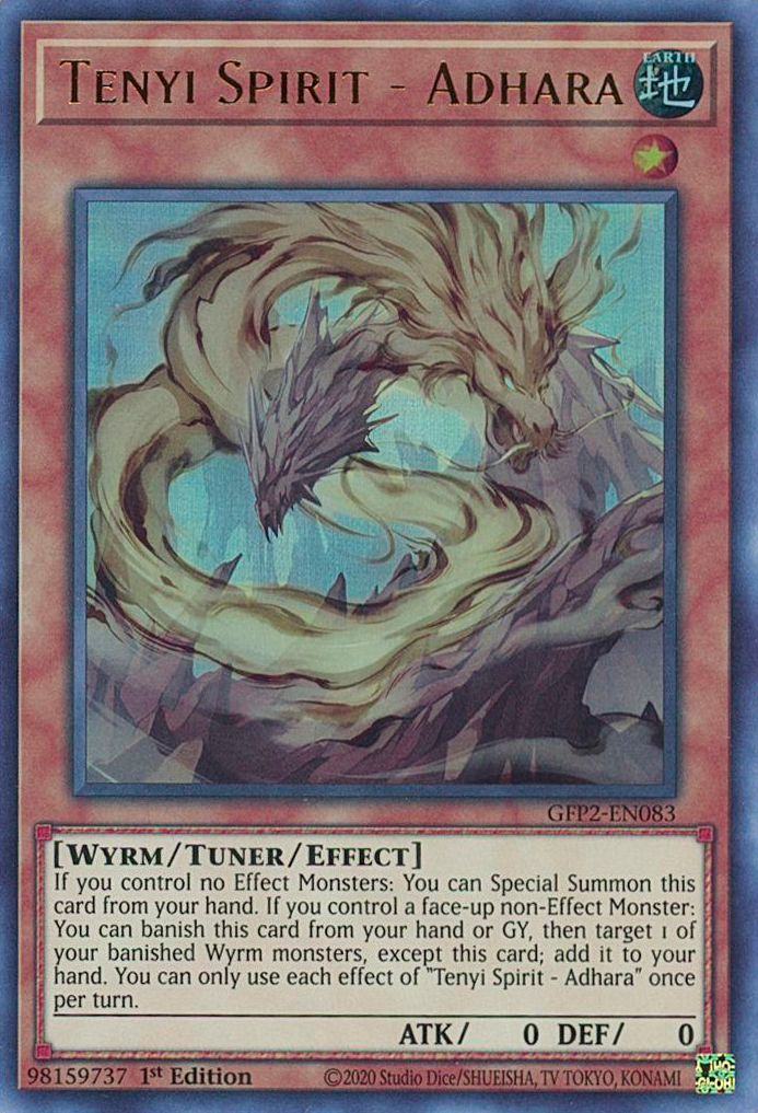 Tenyi Spirit - Adhara [GFP2-EN083] Ultra Rare | Arkham Games and Comics