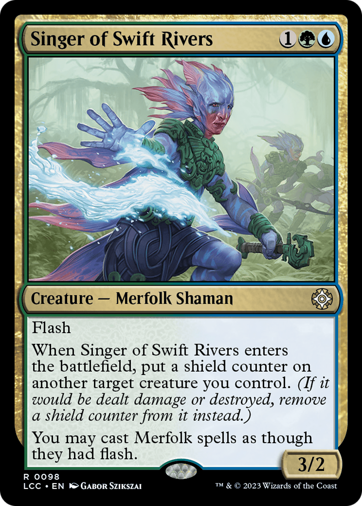 Singer of Swift Rivers [The Lost Caverns of Ixalan Commander] | Arkham Games and Comics
