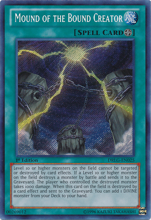 Mound of the Bound Creator [DRLG-EN025] Secret Rare | Arkham Games and Comics